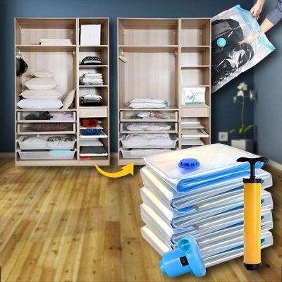 Вакуумни пликове за дрехи (Комплект от 7) | VACKBAGS