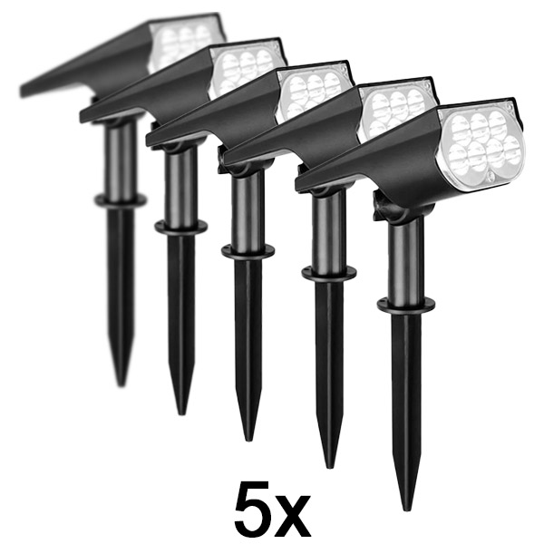 5x Външен слънчев прожектор | SPOTIKE